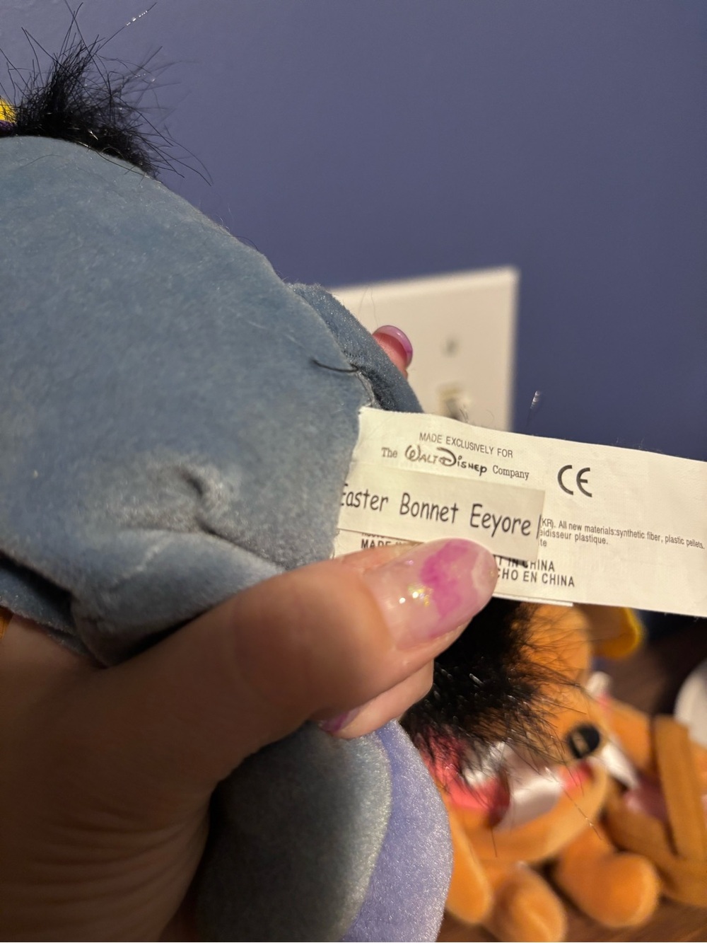 Easter Bonnet Winnie the Pooh and Eeyore Disney Store - Picture 12 of 13